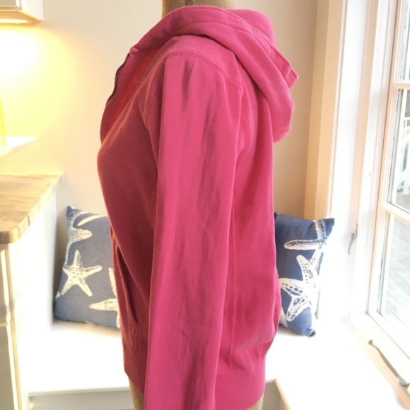 Pink Zipper Sweatshirt Hoodie - Picture 3 of 8